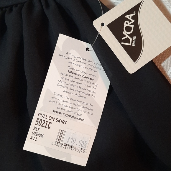 Beautifully Decorated Pull On Georgette Skirt - Picture 5 of 7